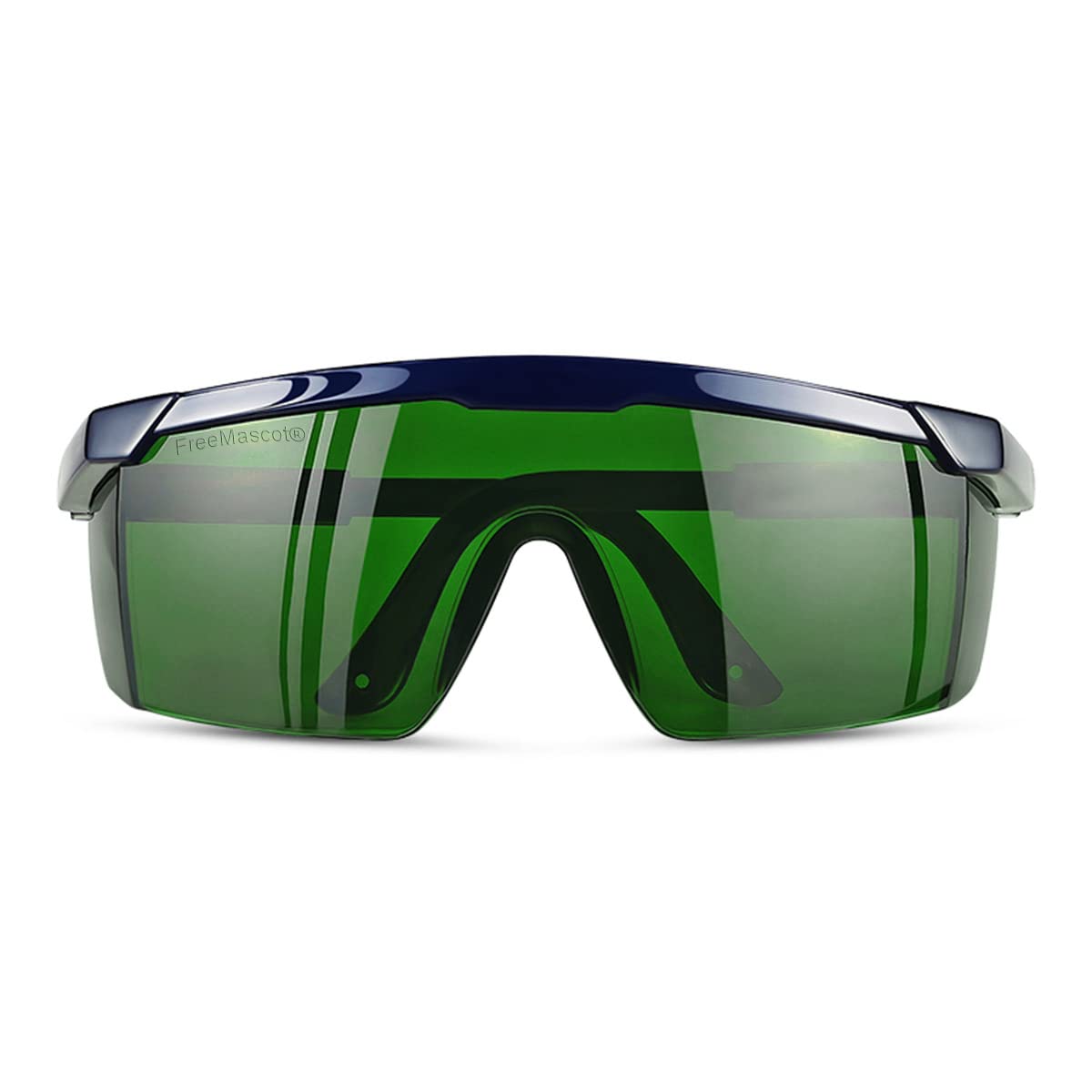 FreeMascot IPL 200nm-2000nm Laser Safety Glasses for Laser Hair Removal Treatment and Laser Cosmetology Operator Eye Protection with Case (Green) - WoodArtSupply