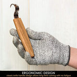 BeaverCraft Wood Carving Hook Knife SK1 for Carving Spoons Kuksa Bowls and Cups Spoon Carving Tools Basic Crooked Knife for Professional Spoon BeaverCraft