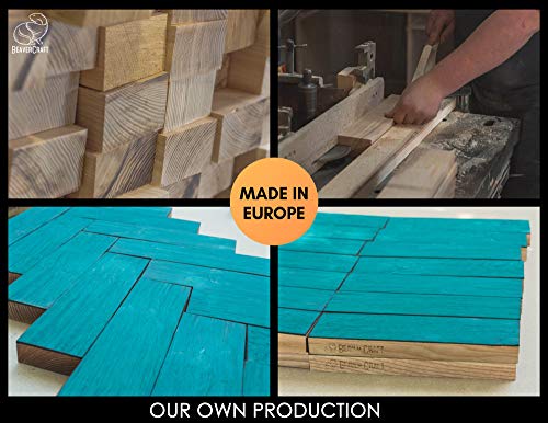 BeaverCraft LS4P1 Leather Strop Stropping Block Kit Knife Sharpening Kit Leather Honing Strop for Sharpening Knives 8'' Long BeaverCraft Wood carving BeaverCraft