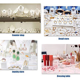 LIOUCBD 12 Fingers Wood Ring Display Stand Cone Ring Holders, Jewelry Display Holder Showcase, Ring Bracelet Organizer for Girls Women Jewelry LIOUCBD