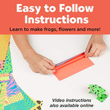 Creativity For Kids Origami - Origami for Beginners, 60 Bright Origami Papers Creativity for Kids