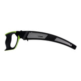 HME 12" Curved Steel Blade Hand Saw with Scabbard for Hunting, Camping, Backpacking, Gardening, Pruning HME