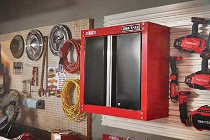 Craftsman Garage Storage, 28-Inch Wide Wall Cabinet (CMST22800RB) - WoodArtSupply