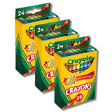 Classic Color Pack Crayons (24/Box) [Set of 3] Crayola