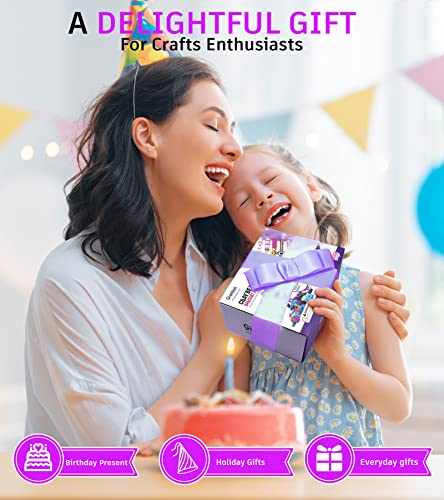 Gionlion Clay Beads Bracelet Making Kit, 8000PCS Preppy Clay Beads Letter Beads Spacer Beads and Charms Kit for Friendship Jewelry Making, Crafts Gionlion