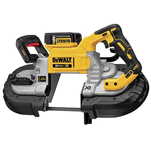 DEWALT 20V* MAX XR Band Saw Kit, Dual Handed (DCS376P2) DEWALT