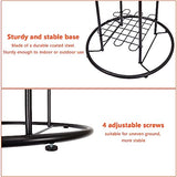 Garage Storage, Tool Storage Rack, Garage Organization, Organizes up to 40 Long-Handled Tools, Yard Tool Holder Organizer for Garage, Garden, Shed Kingarage