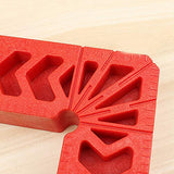 Positioning Squares, Woodworking Tool, Positioning Metric Marking Gauge, 90 Degree Corner Clamp Angle Ruler,Carpentry Squares for Picture Frames, QEDT