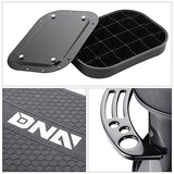 DNA MOTORING TOOLS-00252 Removable Rolling Garage Stool With Seat Cushion & Tool Tray Plate,300lbs Max Weight Capacity DNA MOTORING