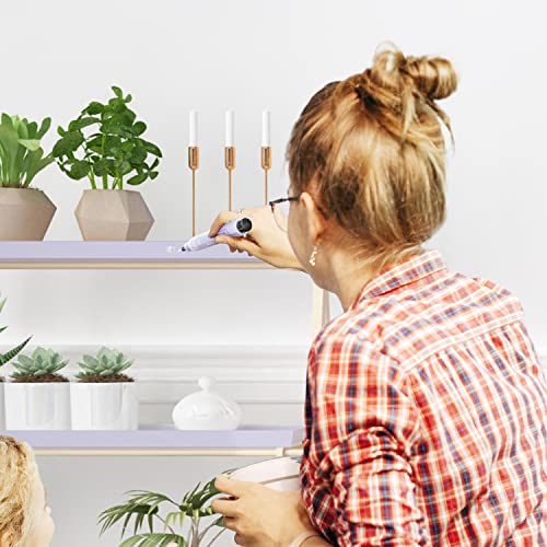 TiGilt Touch Up Paint Pens 3-Pack - Refillable Paint Brush Pens for Walls Furniture Drywall Cabinet Wood Countertop Window Door Small Brushes Repair TiGilt