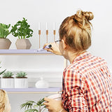 TiGilt Touch Up Paint Pens 3-Pack - Refillable Paint Brush Pens for Walls Furniture Drywall Cabinet Wood Countertop Window Door Small Brushes Repair TiGilt