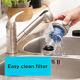 BLACK+DECKER POWERSERIES+ 16V MAX Cordless Stick Vacuum with LED Floor Lights, Lightweight, Multi-Surface, White (BHFEA420J) BLACK+DECKER