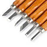 TIMESETL 17Pack Small Wood Carving Set, 12pcs Wood Carving Tools SK2 Carbon Steel + 4pcs Whetstone + 1pcs Storage Case for Beginners DIY Woodworking TIMESETL