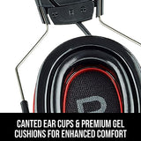 3M Pro-Protect + Gel Cushions Electronic Hearing Protector with Bluetooth Wireless Technology, NRR 26 dB, Black, Medium 3M