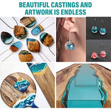 The Epoxy Resin Store Crystal Clear 2 Part Epoxy Resin Kit for Tabletops and Composite Construction, 1 Gallon Kit Clearcast 7000