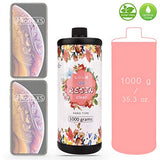 UV Resin 1,000g - Crystal Clear Improved Ultraviolet Curing Epoxy Resin for DIY Jewelry Making, Craft Decoration - Hard UV Glue Solar Cure Sunlight Limino