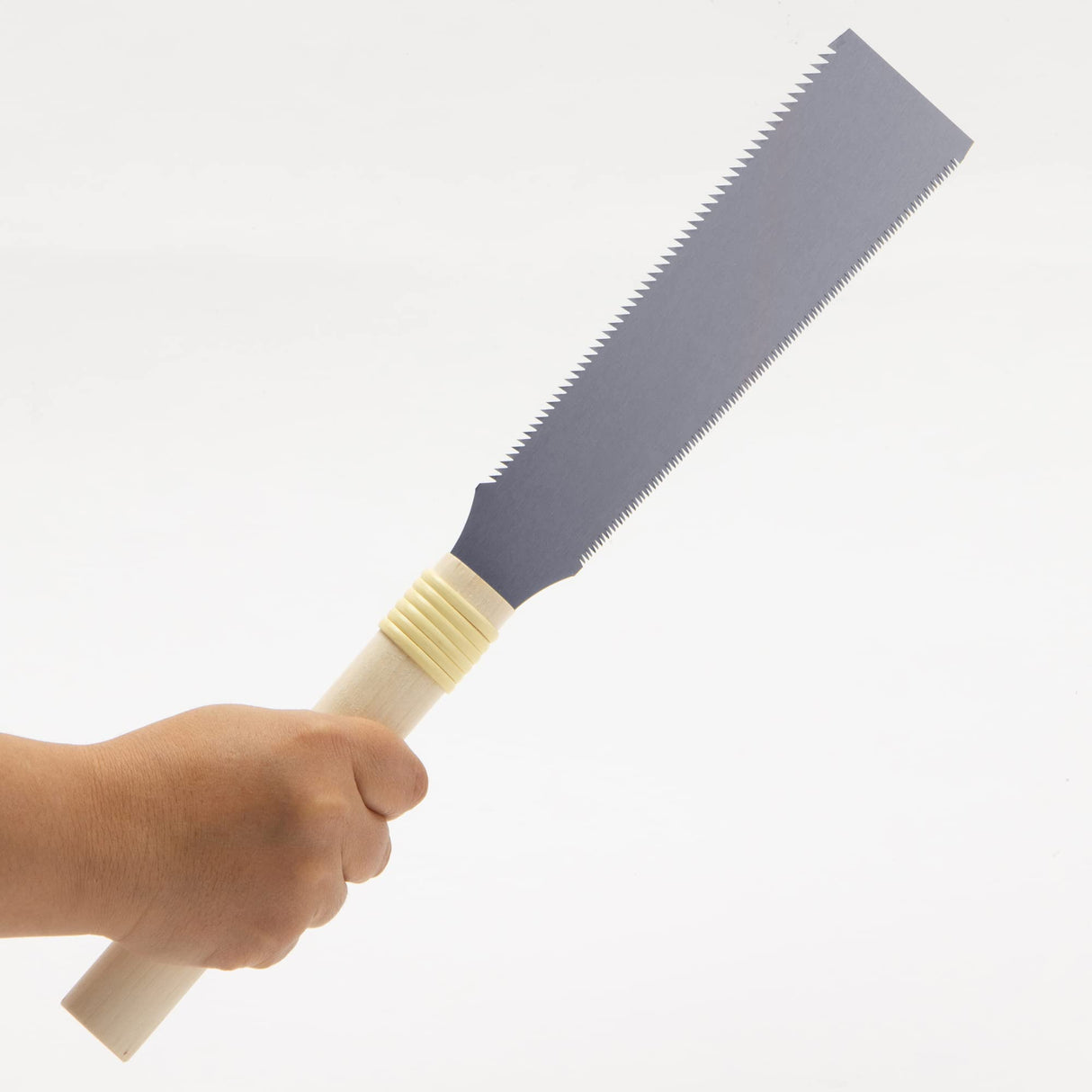 KAKURI Japanese Pull Saw Mini for Woodworking, Hobby, DIY 7 inch, Made in JAPAN, Ryoba Double Edge Hand Saw with Blade Cover Case for Rip & Crosscut KAKURI