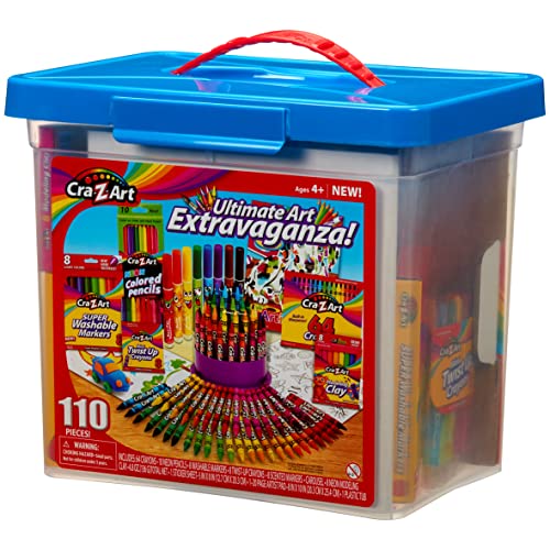 Cra-Z-Art Ultimate Art Extravaganza Tub (130 Piece) - WoodArtSupply