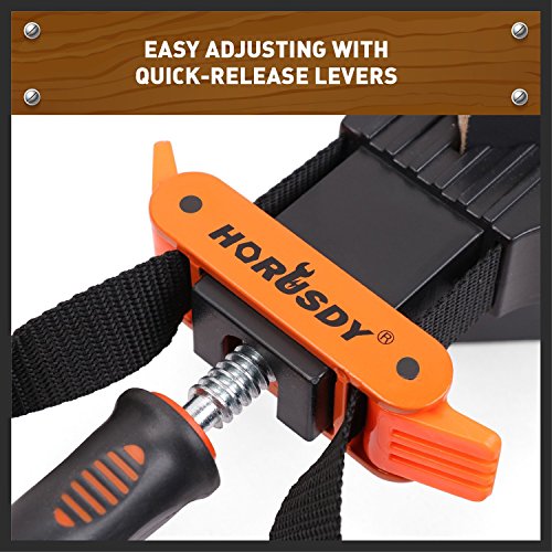 HORUSDY Band Clamp, Woodworking Frame Clamp Strap Holder for Picture Strap Clamp Strap Clamp HORUSDY