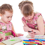 Kisangel 10Pcs Hanging Wooden Sign Blank Wood Plaque Blank Wood Sign Crafts Blank Wooden Writing DIY Sign Unfinished Wood Plaque Unfinished Wood Sign Kisangel