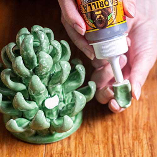 Gorilla Original Gorilla Glue, Waterproof Polyurethane Glue, 8 Ounce Bottle, Brown, (Pack of 1) Gorilla