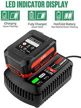 CMCB104 V20 Battery Fast Charger Replacement for Craftsman V20 Craftsman 20V max Lithium Compact Batteries Lithium Battery CMCB202 CMCB204 CMCB206 Gonocop