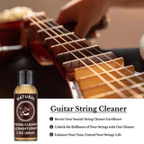 Deviser Guitar Cleaning,All IN ONE Kit,fretboard Lemon oil,Polish,Guitar String-cleaner,Guitar string winder,Cleaning cloth for guitar cleaning and devisev