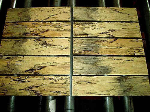 Parahita Store - 10 Pcs 12" X 3" X 1/4" Stunning Thin Kiln Dried Sanded Spalted Tamarind Wood - Premium Quality Wood - Wood Working - Unfinished Wood Parahita Store