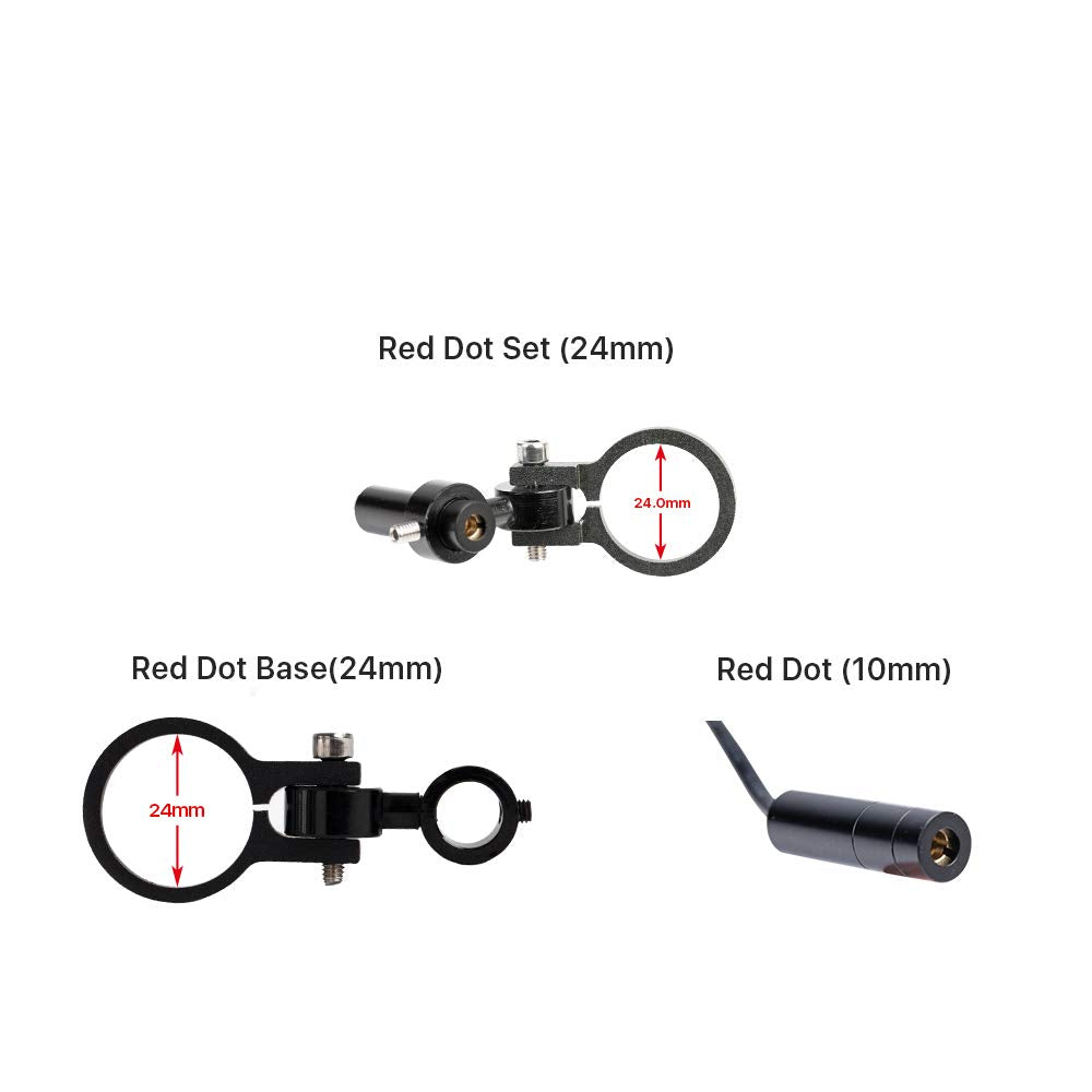 Cloudray Diode Module Red Dot Set Hole Diameter 24mm Positioning DC 5V for C SeriesDIY Co2 Laser Head Cloudray