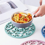 Mandala Coaster Resin Molds 2pcs Large Silicone Coaster Molds for Hollow Flower Tray Epoxy 3D Geode Design Shiny Molds for Home Decoration Coaster XXKJSZJQ