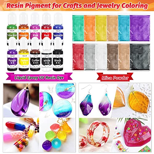 Resin Decoration Accessories Kit, Resin Jewelry Making Supplies