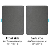 Heat Press Mat for Cricut Easypress: Ecraft 13" x 17" Double-Sided Heating Ironing Mats for Craft Insulation Transfer HTV Vinyl ecraft