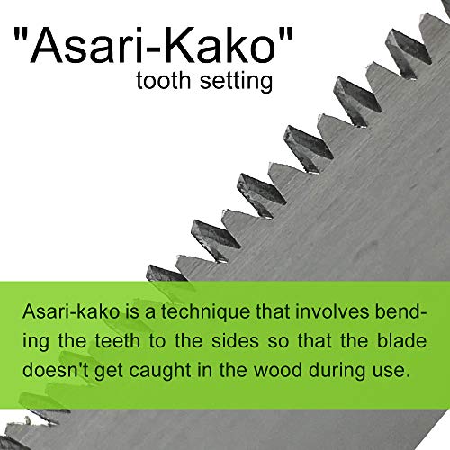 Japanese Saw 210mm Ryoba Handsaw PRO Sharp and Smoothly HACHIEMON HACHIEMON