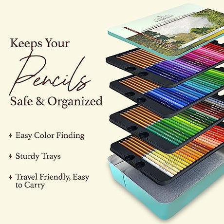 SCHPIRERR FARBEN - Premium Colored Pencils, Oil-Based Coloring Pencils, Soft-Core Color Pencil Set for Adults & Children, Non-Toxic Colored Pencil SCHPIRERR FARBEN