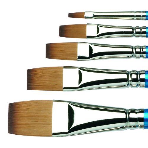 Winsor & Newton Cotman Water Colour Brushes 3/8 in. one Stroke Flat 666 Winsor & Newton