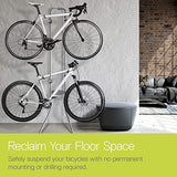 Delta Cycle Michelangelo 2 Bike Storage Rack - Gravity Fully Adjustable Bike Rack Garage For Road, MTB, and Hybrid Bicycles - Vertical Bike Rack Delta Cycle & Home