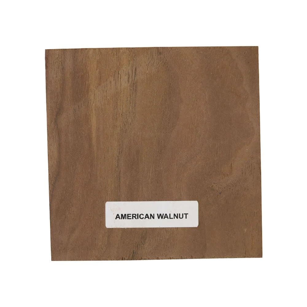 Pack of 2 Beautiful Walnut Bowl Blanks for Turning, Suitable Carving/Whittling Block (6" x 6" x 2") Exotic Wood Zone