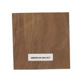 Pack of 2 Beautiful Walnut Bowl Blanks for Turning, Suitable Carving/Whittling Block (6" x 6" x 2") Exotic Wood Zone