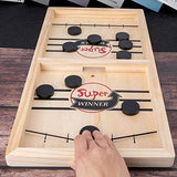Fast Sling Puck Game,Sling Puck Game, Sling Board Games Toy,Paced Winner Board Games Toys for Kids & Adults SIMPLENICE