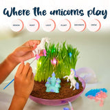 Bryte Light-Up Unicorn Terrarium Kit for Kids | All Inclusive - Castle, Fairy Garden Lights & More | Arts & Crafts, STEM Activities for Kids, BRYTE