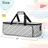 LUXJA Carrying Bag Compatible with Cricut Die-Cutting Machine and Supplies, Tote Bag Compatible with Cricut Explore Air (Air2) and Maker (Bag Only, LUXJA
