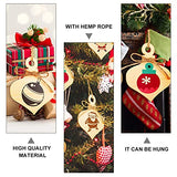 VOSAREA 50pcs Wooden Sign Pendant Ornaments for Gifts Unfinished Wood Cutouts Wood Heart Embellishments Heart Wood Cutout Natural Wood Slices Hanging VOSAREA