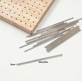 20PCS Blocking Pin Rods for 9.25 in Rubber Blocking Board MicoSim