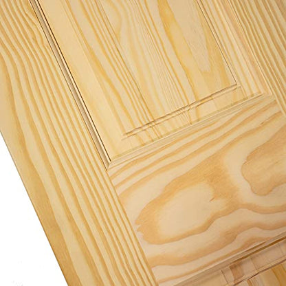 6-Panel Solid Pine Interior Door Slab (18x80) - WoodArtSupply