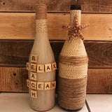 GNIEMCKIN 2000 PCS Wood Letter Tiles, Wooden Scrabble Tiles A-Z Capital Letters for Creative Crafting Projects, Making Alphabet Coaster, DIY Wood GNIEMCKIN