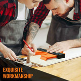 Contour Gauge Duplicator with Lock, 2 Pack Widen Shape Contour Duplication Gauge Profile Tool (5" & 10"), Precisely Copy Irregular Shape Instant EFFECTEER