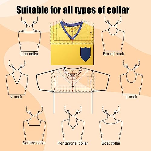 Tshirt Ruler Guide for Vinyl Alignment,Acrylic Tshirt Ruler for Center Design,Tshirt Measurement Tool for Heat Press,Sublimation,Heat Transfer, Heat T Legend