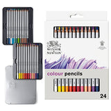 Winsor & Newton Studio Collection Artist Pencils, Color Pencils, Set of 24 Winsor & Newton