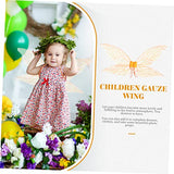 VOSAREA Cicada Wings Halloween Elf Wing Photo Props Kid Elf Wings Kids Butterfly Wings Women Fairy Costume Wings Princess Cosplay Wings Adult Fairy VOSAREA