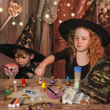 Alritz Mystery Potions Kit for Kids, 20 Magic Mix Witch Potion Bottles, Happy Christmas Decorations Pumpkin Table Craft Toys for Boys & Girls Age 6 7 Alritz